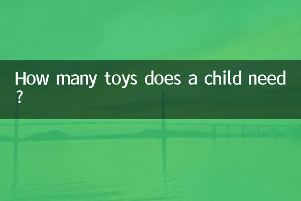 একটি শিশুর কত খেলনা প্রয়োজন?