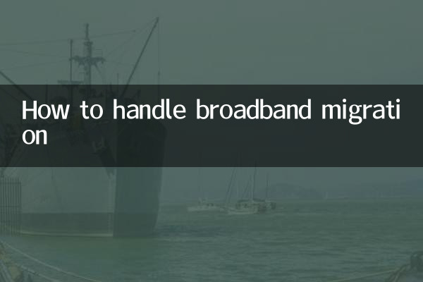 Comment gérer la migration vers le haut débit