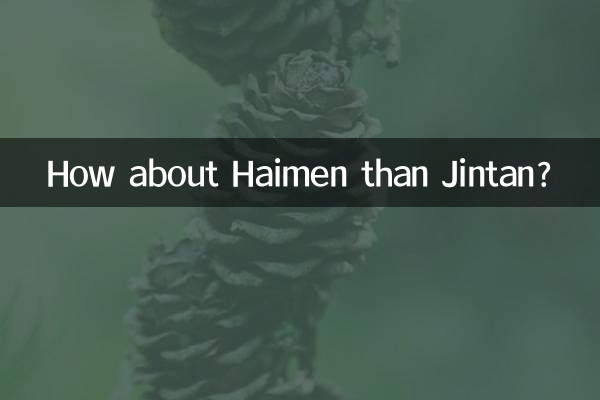 Et Haimen plutôt que Jintan ?