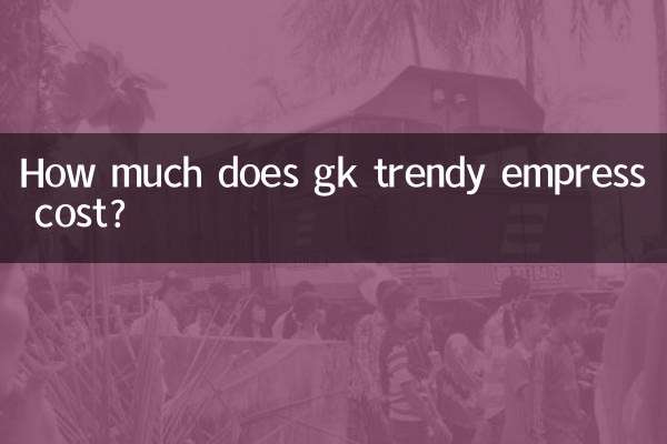 How much does gk trendy empress cost?