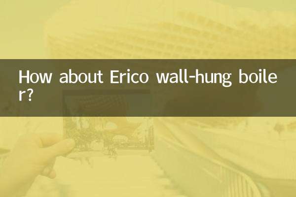 How about Erico wall-hung boiler?