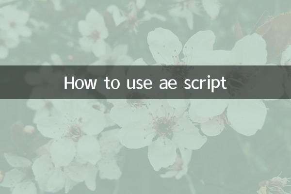 How to use ae script