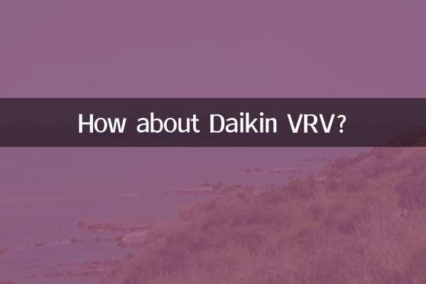डाइकिन वीआरवी के बारे में क्या ख्याल है?