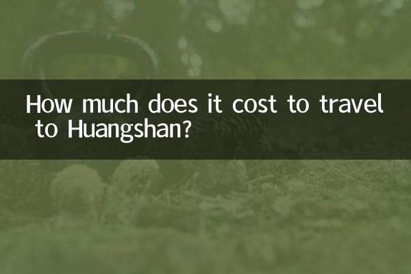 Quanto costa viaggiare a Huangshan?