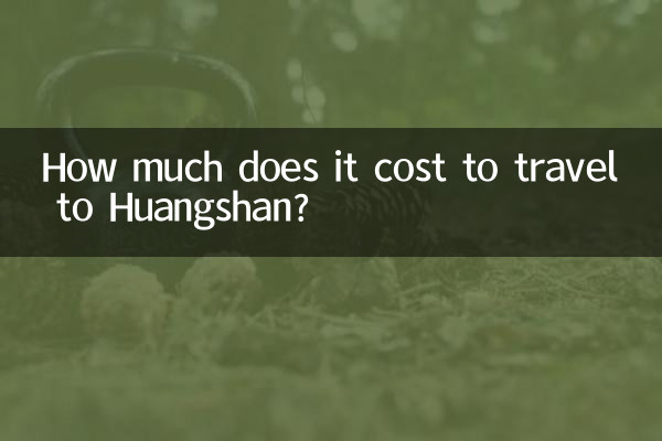 Quanto custa viajar para Huangshan?