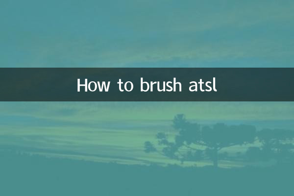كيفية تنظيف ATSL