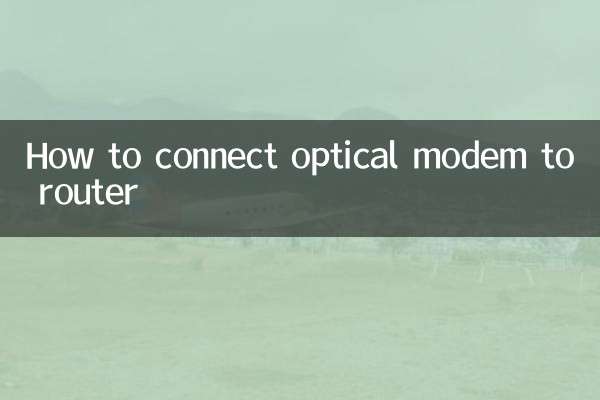 路由器怎麼接光貓