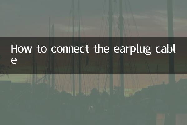 Como conectar o cabo do fone de ouvido