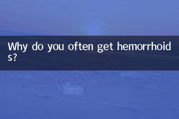 Perché ti vengono spesso le emorroidi?