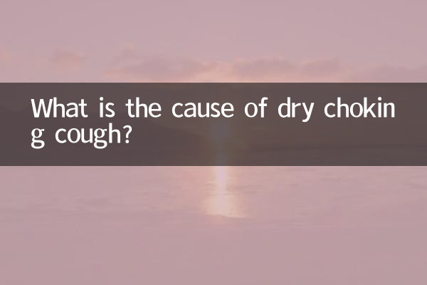 শুকনো দমবন্ধ কাশির কারণ কী?