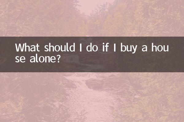 আমি একা একটি বাড়ি কিনলে আমার কী করা উচিত?