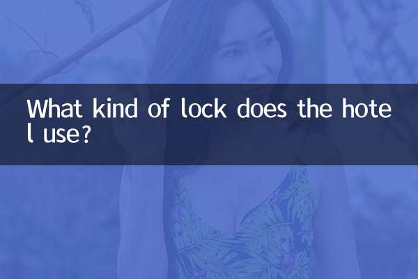 হোটেল কি ধরনের লক ব্যবহার করে?