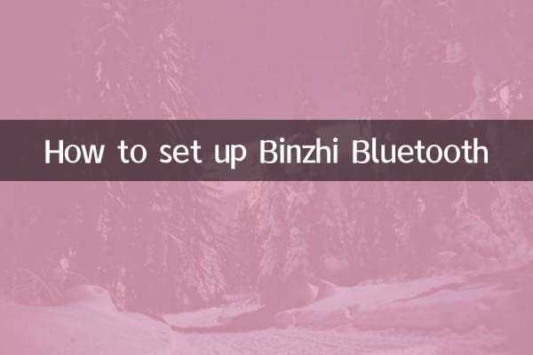 Come configurare Binzhi Bluetooth