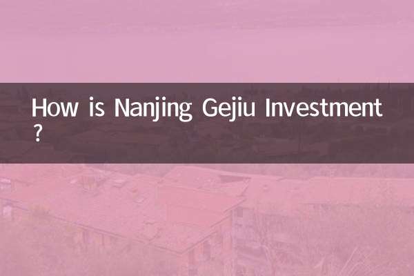 How is Nanjing Gejiu Investment?