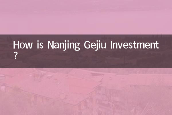 How is Nanjing Gejiu Investment?