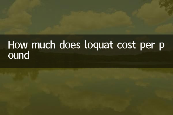 كم تكلفة Loquat لكل رطل