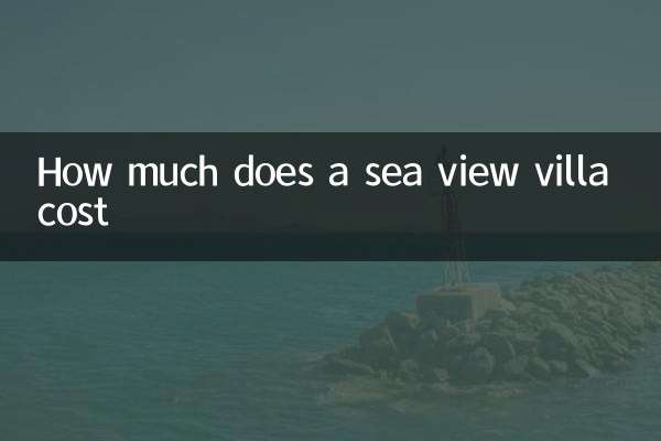Сколько стоит вилла вида моря