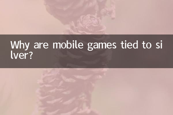Perché i giochi mobile sono legati all'argento?