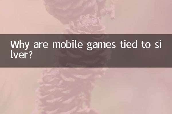 Warum sind Handyspiele an Silber gebunden?