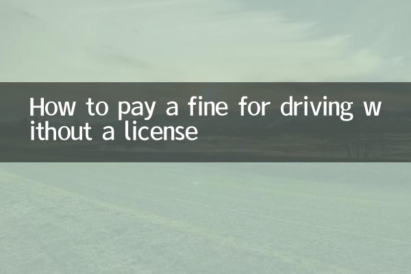 So zahlen Sie ein Bußgeld für das Fahren ohne Führerschein