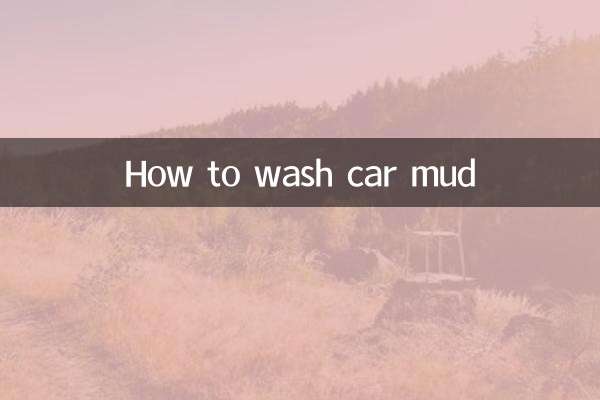 Как отмыть автомобильную грязь