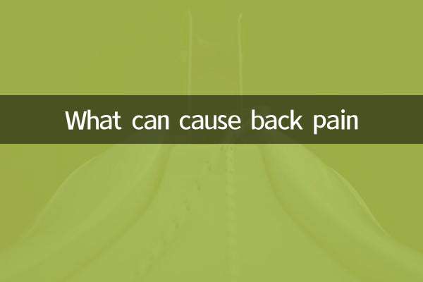 什麼情況會引起腰疼