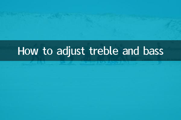 Как настроить высокие и низкие частоты