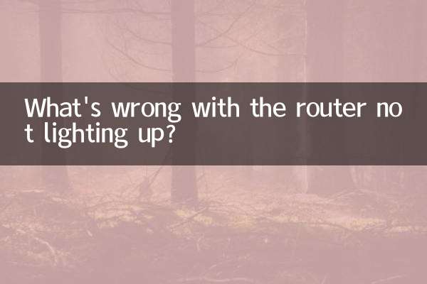 Cosa c'è che non va se il router non si accende?
