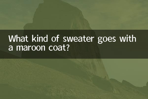 Quel genre de pull va avec un manteau marron ?