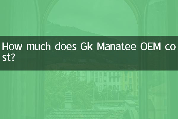 How much does Gk Manatee OEM cost?