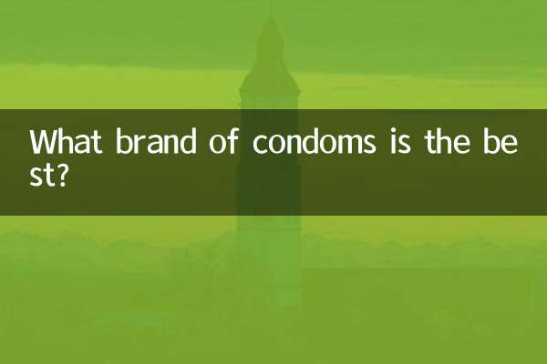 ¿Qué marca de condones es la mejor?