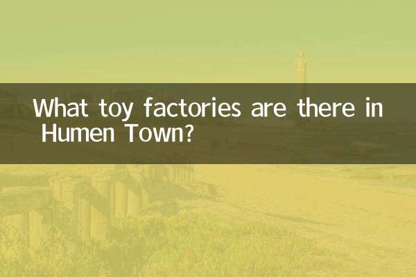 What toy factories are there in Humen Town?