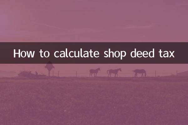 店舗証書税の計算方法