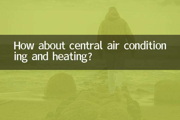 Che ne dici di aria condizionata e riscaldamento centralizzati?