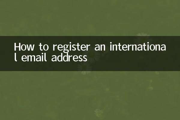 بین الاقوامی ای میل ایڈریس کو رجسٹر کرنے کا طریقہ