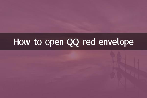 Come aprire la busta rossa QQ