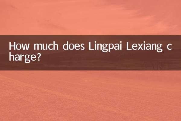 Quanto cobra Lingpai Lexiang?