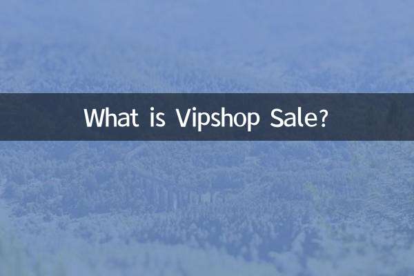 ¿Qué es la Venta Vipshop?