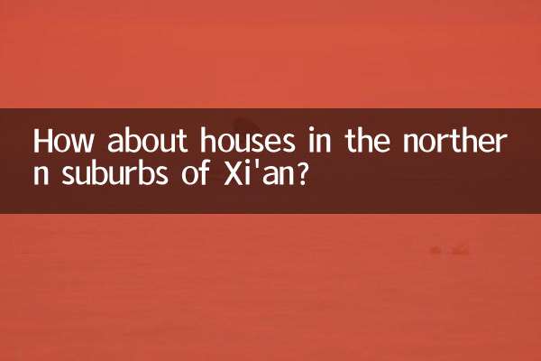 ماذا عن المنازل في الضواحي الشمالية لمدينة شيآن؟