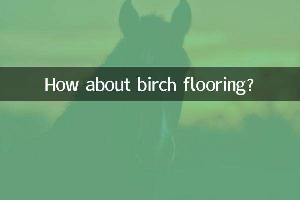 Wie wäre es mit einem Birkenboden?