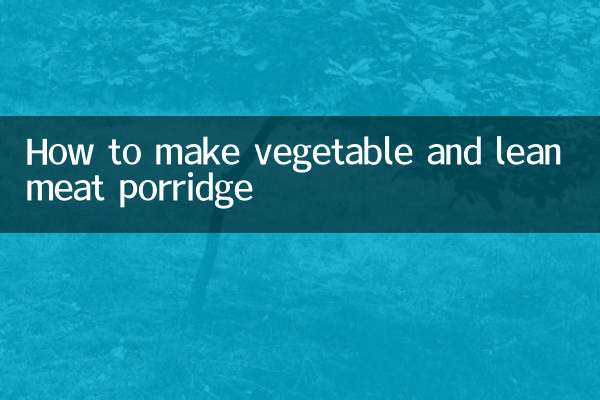 Como fazer mingau de vegetais e carne magra