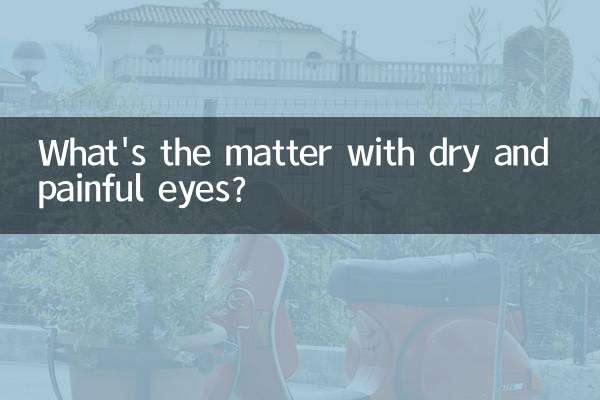 Was ist mit trockenen und schmerzenden Augen los?