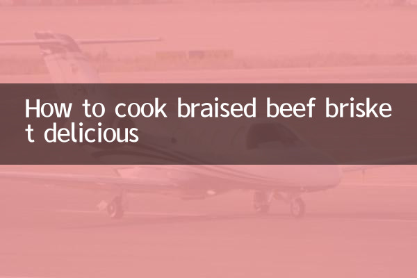 Wie man geschmortes Rindfleisch -Brisket köstlich kocht