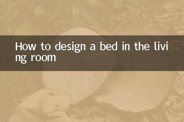Come progettare un letto in soggiorno