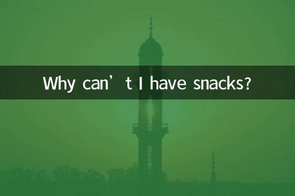 میرے پاس ناشتہ کیوں نہیں ہوسکتا؟