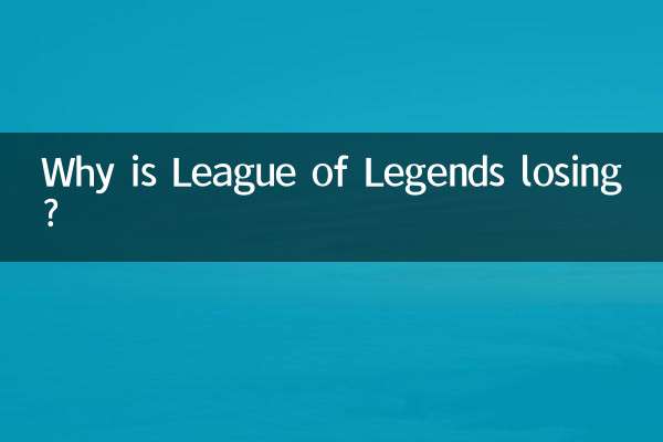 Почему League of Legends проигрывает?