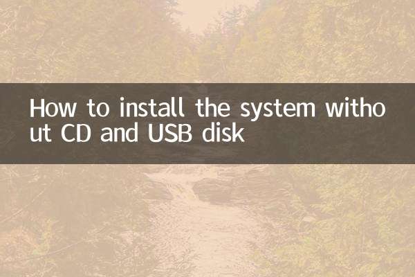 Как установить систему без компакт-диска и USB-накопителя