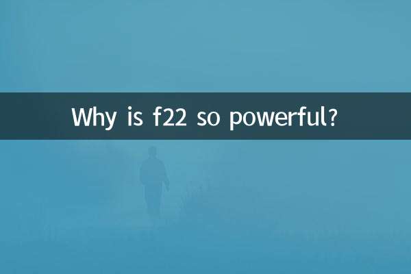 Why is f22 so powerful?