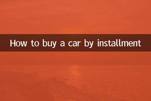 Cómo comprar un coche a plazos