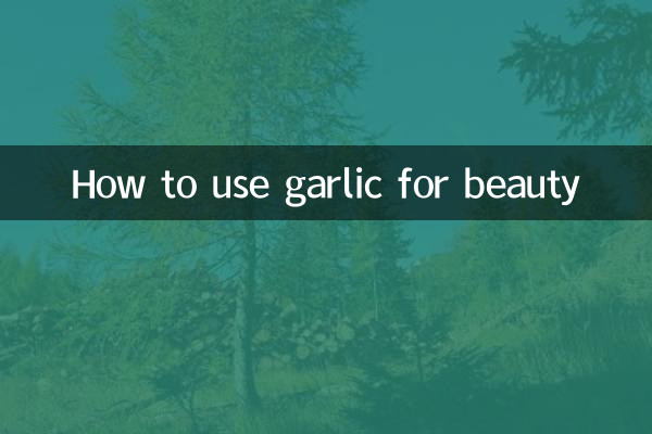 Como usar alho para beleza
